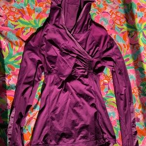 Lululemon Long Sleeve Shirt with hood